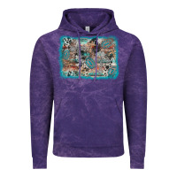 Cloud Purple cross western background Vintage Hoodie - AdoDesignShop