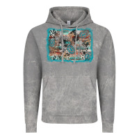 Cloud Rock cross western background Vintage Hoodie - AdoDesignShop