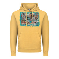Vintage Mustard cross western background Vintage Hoodie - AdoDesignShop