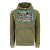Vintage Olive cross western background Vintage Hoodie - AdoDesignShop