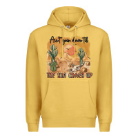 Antique Gold ain t going down til the sun comes up Premium Hoodie - MaliasSmallBusiness