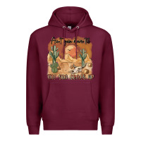 Burgundy ain t going down til the sun comes up Premium Hoodie - MaliasSmallBusiness