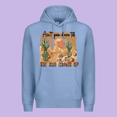 Ain T Going Down Til The Sun Comes Up Premium Hoodie Designed By Maliassmallbusiness