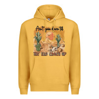 Mustard ain t going down til the sun comes up Premium Hoodie - MaliasSmallBusiness