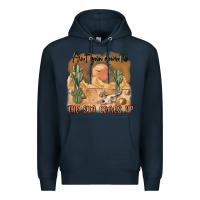 Navy ain t going down til the sun comes up Premium Hoodie - MaliasSmallBusiness