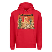 Red ain t going down til the sun comes up Premium Hoodie - MaliasSmallBusiness