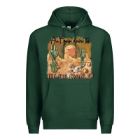 Sports Green ain t going down til the sun comes up Premium Hoodie - MaliasSmallBusiness