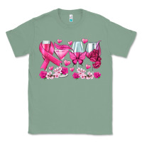 Sage breast cancer wine glasses Classic Tee - texasbilliewilder