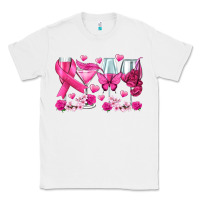 White breast cancer wine glasses Classic Tee - texasbilliewilder