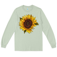 Matcha sunflower Long Sleeve Tee - RanaPortraitStore