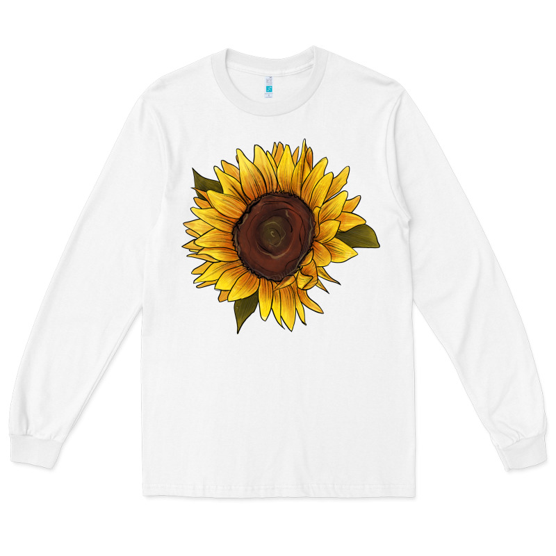 Sunflower Long Sleeve Tee by RanaPortraitStore | Teevron