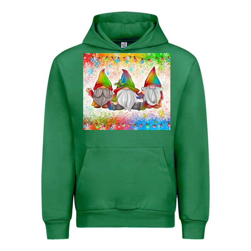 Christmas Lights Gnome Urban Hoodie by MaliasSmallBusiness | Teevron
