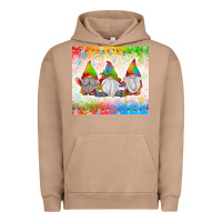 Pigment Burro christmas lights gnome Urban Hoodie - MaliasSmallBusiness