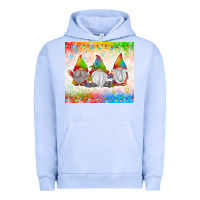 Pigment Grape Ice christmas lights gnome Urban Hoodie - MaliasSmallBusiness