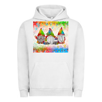 Pigment Lunar Rock christmas lights gnome Urban Hoodie - MaliasSmallBusiness
