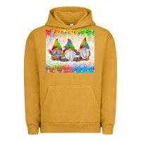 Pigment Peanut Butter christmas lights gnome Urban Hoodie - MaliasSmallBusiness