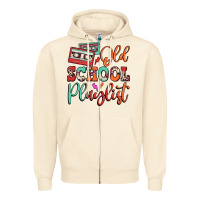 Sandshell old school playlist cassette Zipper Hoodie - FaDigitalArtStudio