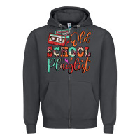 Smoke old school playlist cassette Zipper Hoodie - FaDigitalArtStudio