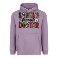 Lavender santa's favorite doctor Heavyweight Hoodie - Jasminsmagicworld
