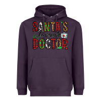 Plum santa's favorite doctor Heavyweight Hoodie - Jasminsmagicworld