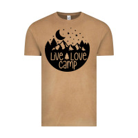 Vintage Camel Live Love Camp Vintage Tee - Unal Design