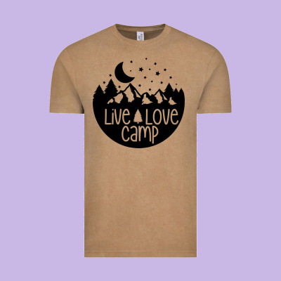 Vintage Tee Live Love Camp