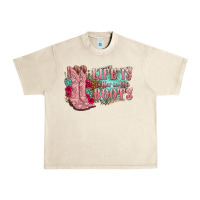 Sandshell life is better in the boots Urban Heavy Tee - texasbilliewilder