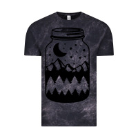 Cloud Black View jar Vintage Tee - Unal Design
