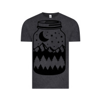 Vintage Black View jar Vintage Tee - Unal Design