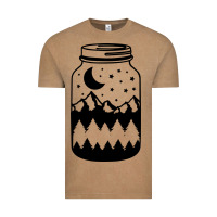 Vintage Coffee View jar Vintage Tee - Unal Design