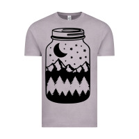 Vintage Zinc View jar Vintage Tee - Unal Design