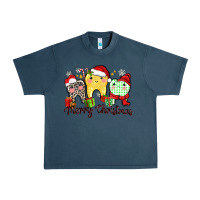 Midnight Navy merry christmas tooth Urban Heavy Tee - Zillion Design Studio