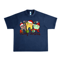 Navy merry christmas tooth Urban Heavy Tee - Zillion Design Studio