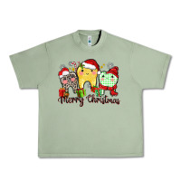 Oil Green merry christmas tooth Urban Heavy Tee - Zillion Design Studio