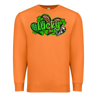 Carrot st patricks day lucky western hearts Premium Sweatshirt - Artiststas
