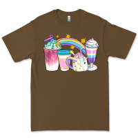 Cacao Unicorn Coffee Cups Premium Tee - Artiststas