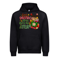 Black deer santa please bring me tea Urban Hoodie - MaliasSmallBusiness