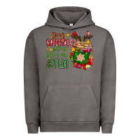 Pigment Tornado deer santa please bring me tea Urban Hoodie - MaliasSmallBusiness