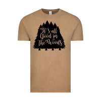 Vintage Coffee its all good in the woods Vintage Tee - Unal Design