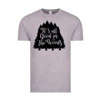 Vintage Zinc its all good in the woods Vintage Tee - Unal Design