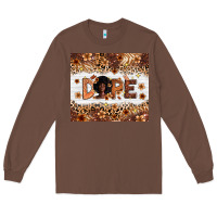 Chestnut dope melanin Long Sleeve Tee - Zillion Design Studio