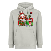 Moon Dust merry pawmas christmas shih tzu Heavyweight Hoodie - Jasminsmagicworld