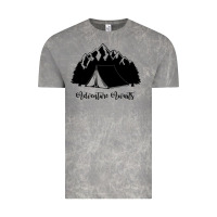 Cloud Rock Adventure Camping Vintage Tee - Unal Design