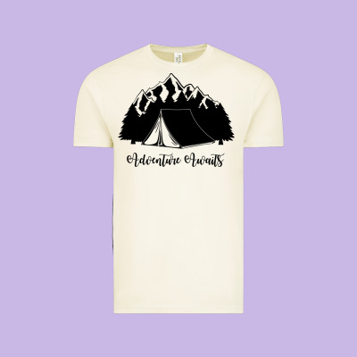 Vintage Tee Adventure Camping