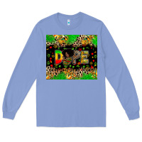 Colony Blue dope juneteenth Long Sleeve Tee - Zillion Design Studio