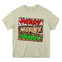 Mossy merry merry merry Heavy Core Tee - CowhideDigitalArt