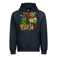Navy ho ho ho christmas Urban Hoodie - MaliasSmallBusiness