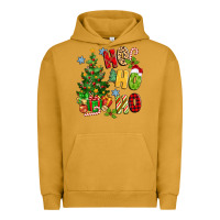 Pigment Peanut Butter ho ho ho christmas Urban Hoodie - MaliasSmallBusiness