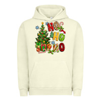 Pigment Pistachio ho ho ho christmas Urban Hoodie - MaliasSmallBusiness