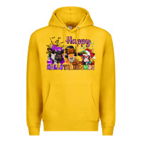 Lemon happy hallothanksmas cows  nancy Premium Hoodie - NancyCooperArtShop